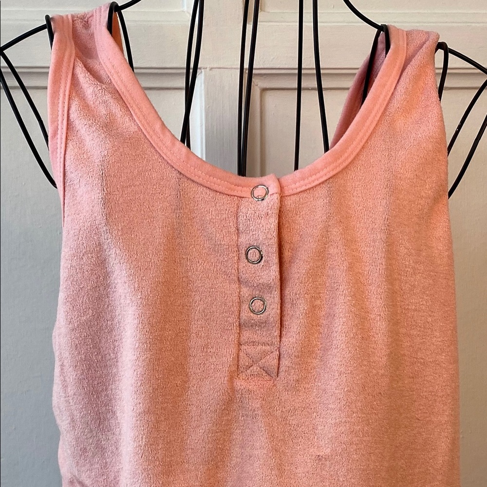 Women’s Pink Tank Top & Shorts Size L